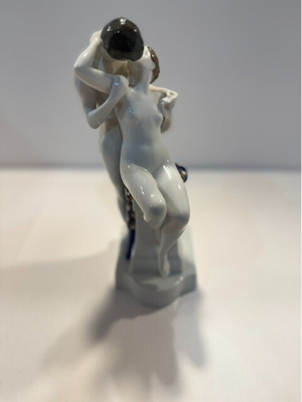 Antique 1917 Rosenthal Porcelain Liebesfrühling Figurine WWI Mark Richard Aigner